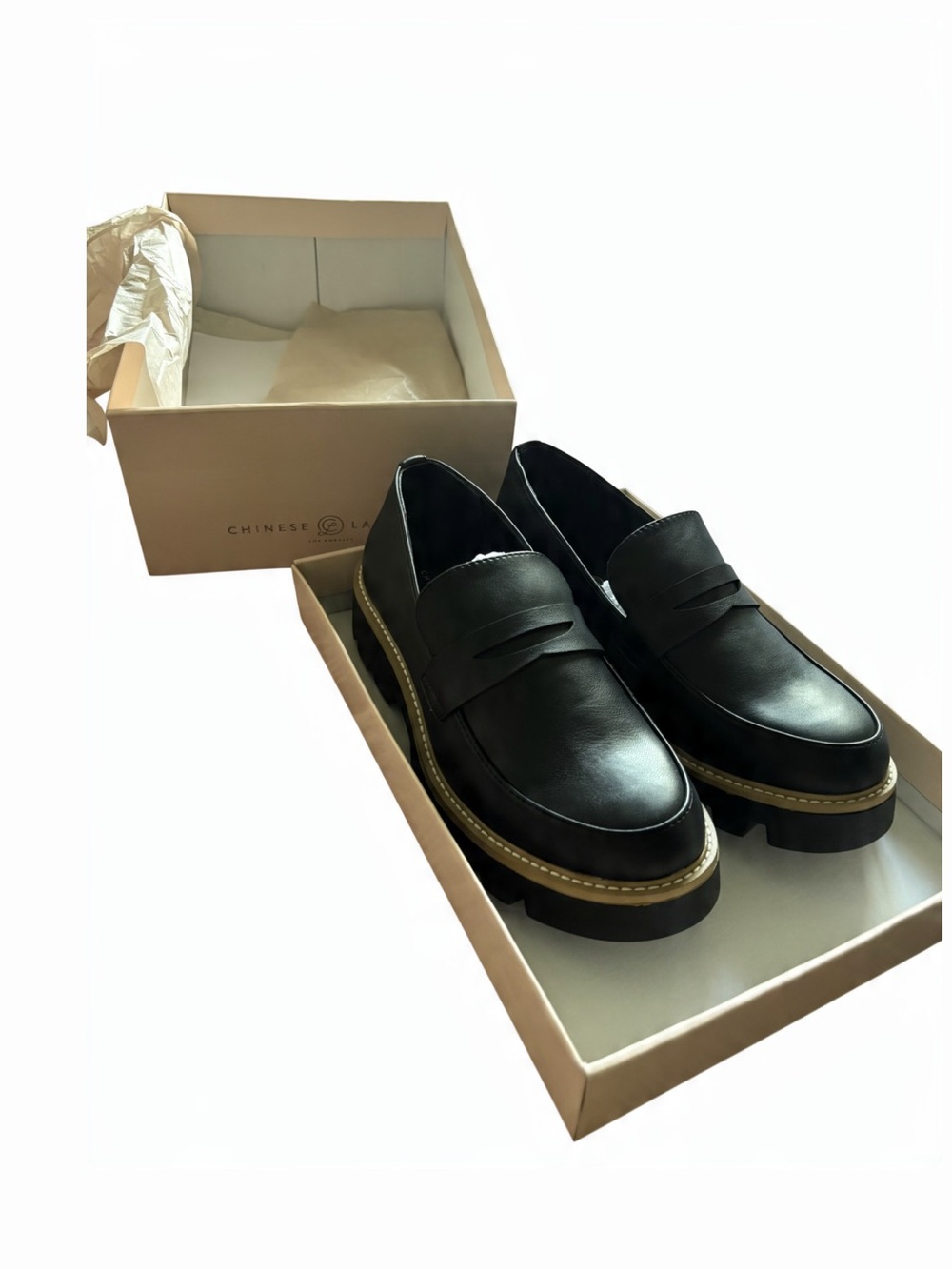 Chinese Laundry - Black Playback Loafers - Size 8